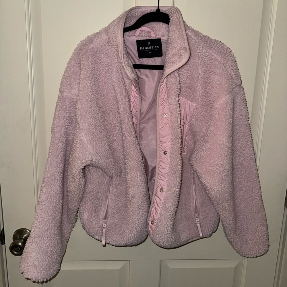 Pink Fleece Jacket